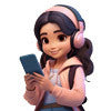 Colorful kawaii mystery gift box with unique cute gifts, character-inspired accessories and surprise items perfect for birthday, Valentine or monthly gift boxes.