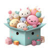 Add a personalized Scoop Reveal Video to your Lucky Scoop order and watch your kawaii gift box being created—perfect for birthdays, Valentine gifts, and surprise unboxings.