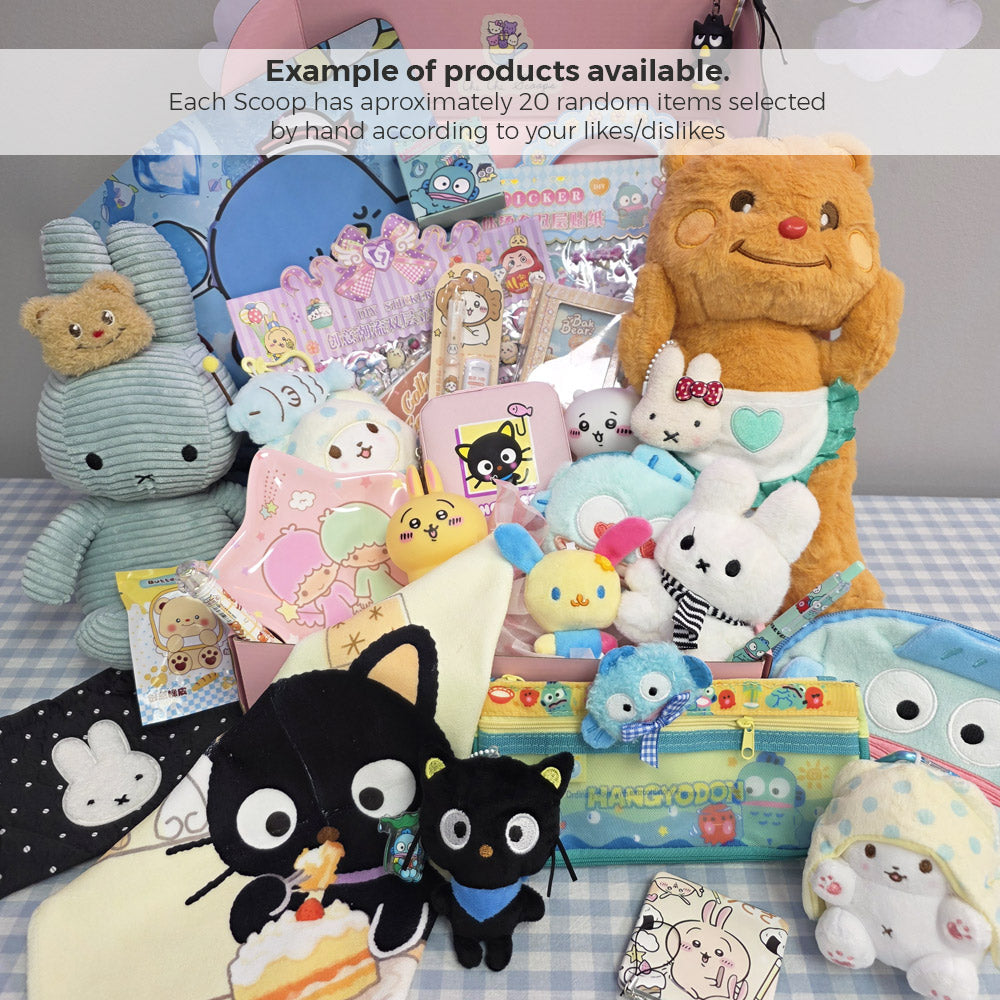 【可愛い屋さんのLucky Scoop】3scoop Lucky Scoop Kawaii Gift Box and Reveal Video – Chi Chi Scoops
