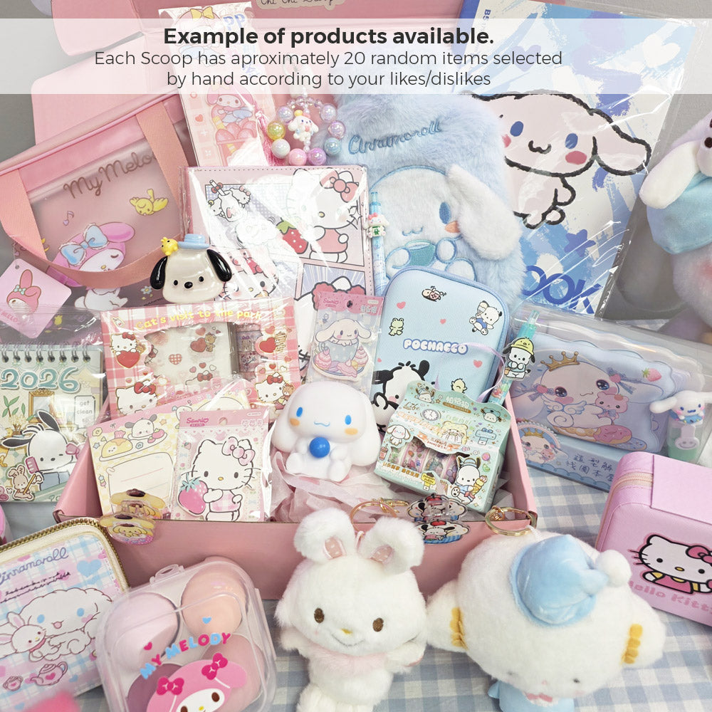 Lucky Scoop Kawaii Gift Box and Reveal Video – Chi Chi Scoops
